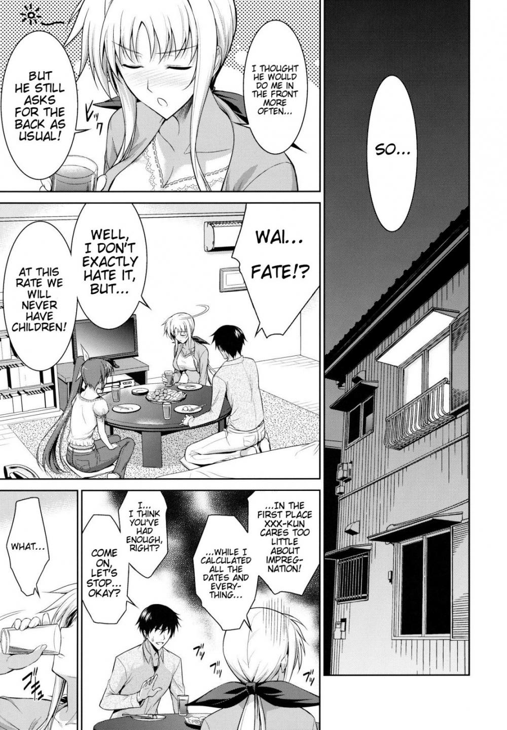 Hentai Manga Comic-Me and Nanoha in a Room-Read-4